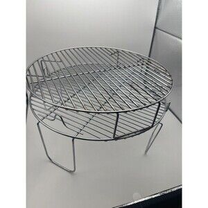 NuWave Oven Roasting Racks Set 12” Metal 2” & 4” Tall Replacement